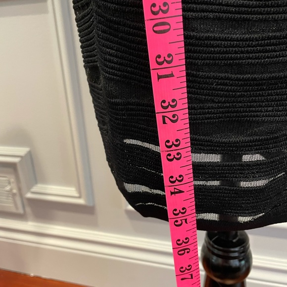 Parker Shadow Stripes ribbed knit body con dress - Picture 5 of 13